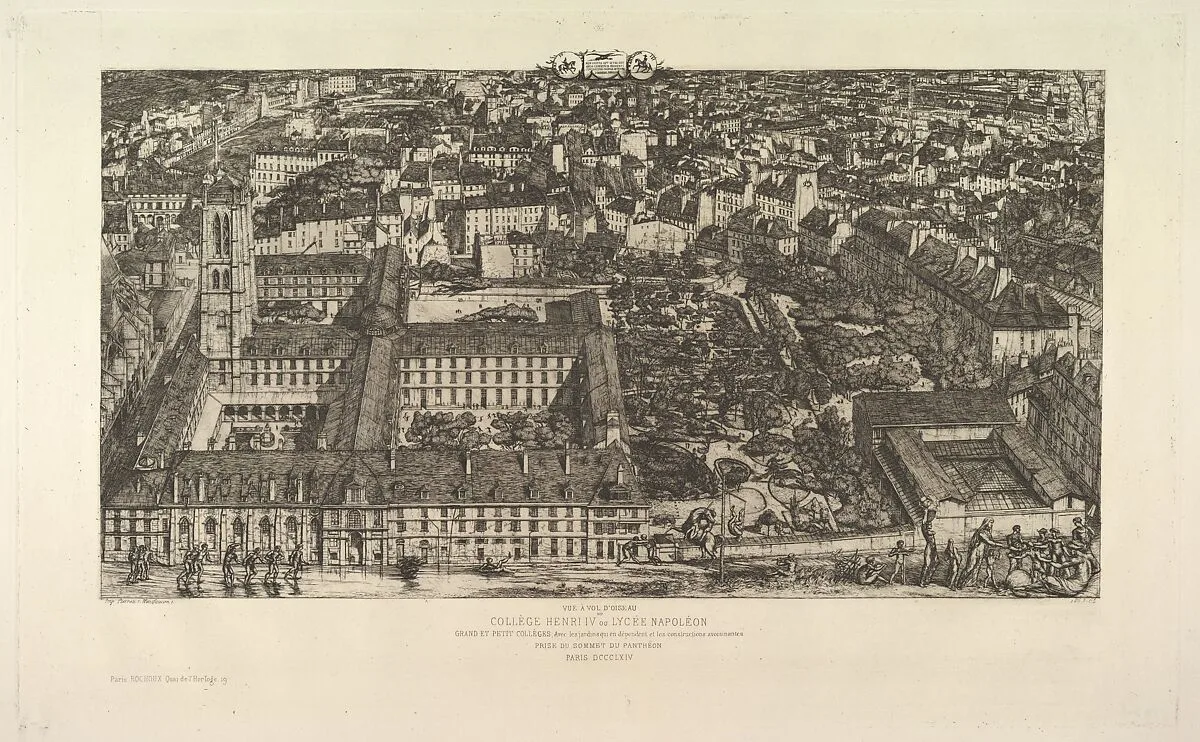 Collège Henri IV (ou Lycée Napoléon) — Charles Meryon