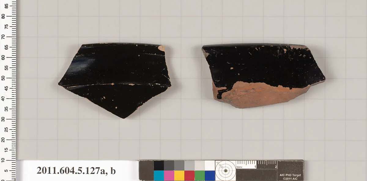 Terracotta rim fragments of stemless kylikes (drinking cups)? — Unknown