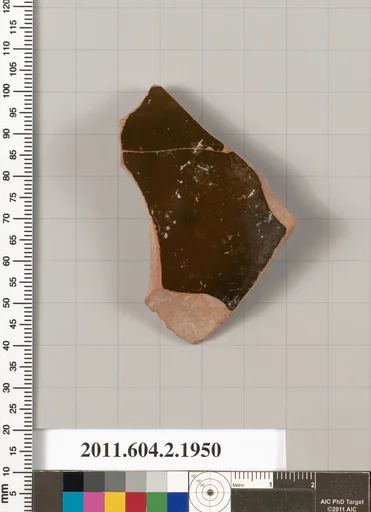 Terracotta fragment of a Nolan neck-amphora (jar)