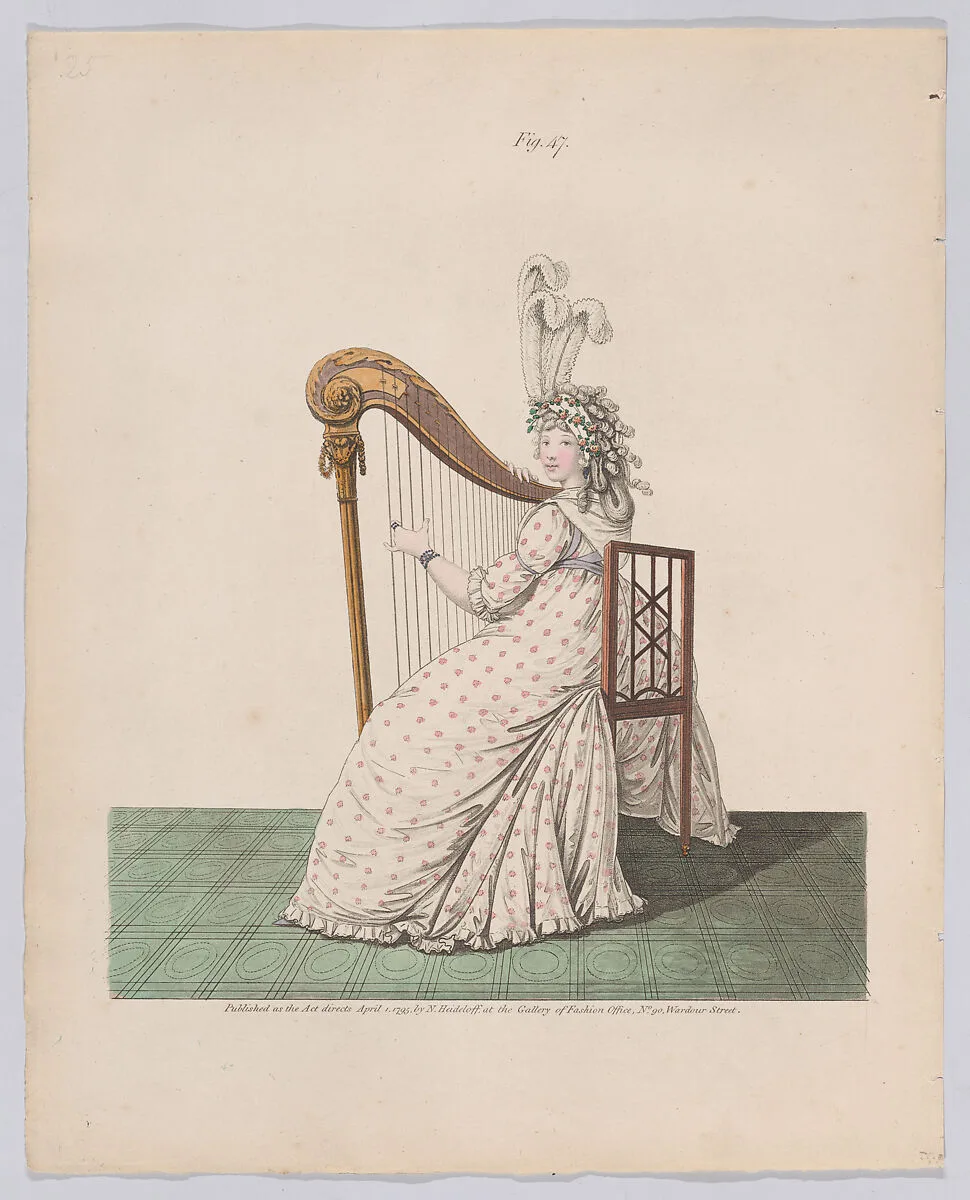 Gallery of Fashion, vol.II: April 1 1795 - March 1, 1796 — Nicolaus Heideloff