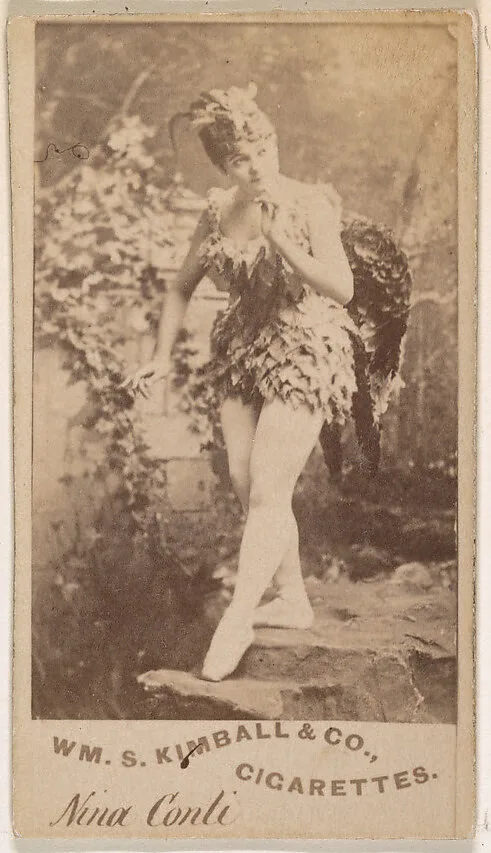 Nina Conti, from the Actresses series (N203) issued by Wm. S. Kimball & Co. — William S. Kimball & Company