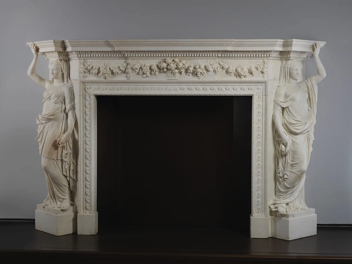 Mantelpiece from Chesterfield House, London — John Michael Rysbrack