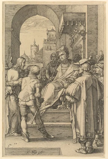 Christ Before Pilate, from "The Passion of Christ"
