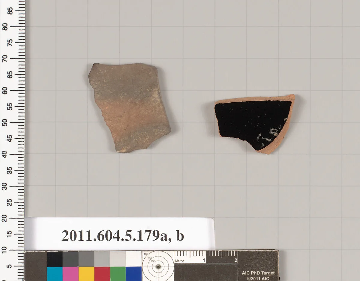 Terracotta fragments of kylikes (drinking cups) — Unknown