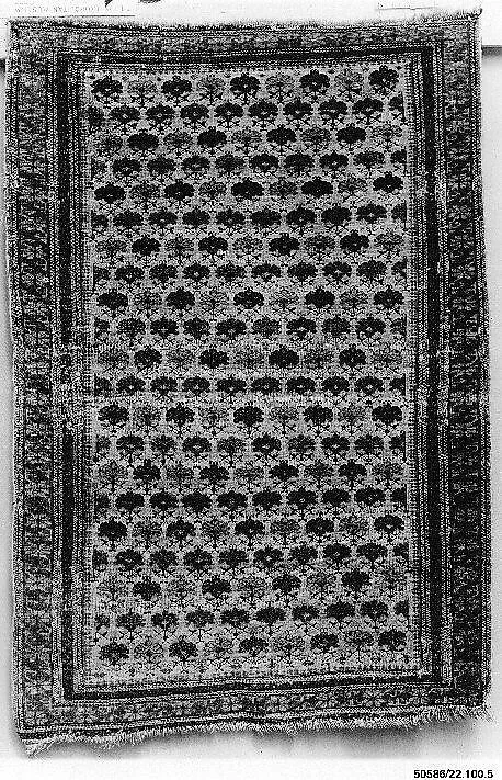 White-Ground Kuba Rug — Unknown
