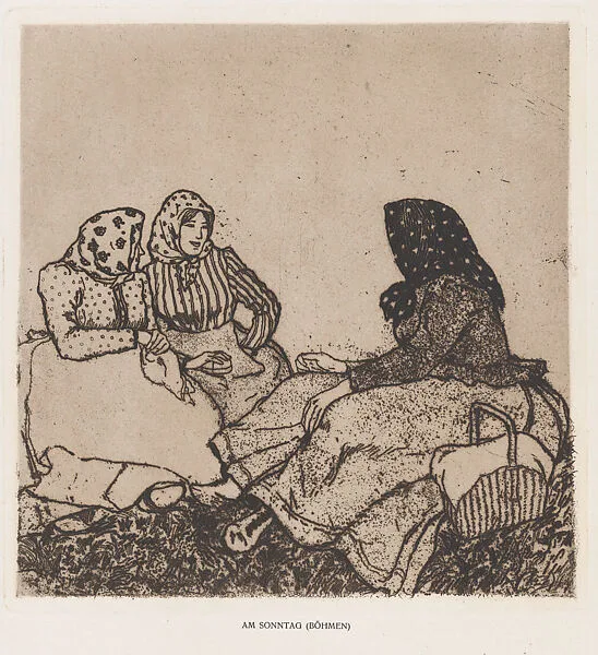 On Sunday (Bohemia) — Emil Orlik
