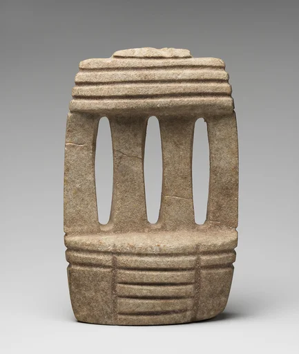 Architectural model with figure