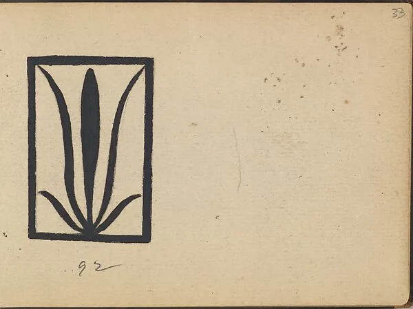 Palmette Motif — Edgar Gilstrap Simpson