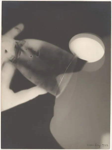 Kiki Drinking — Man Ray