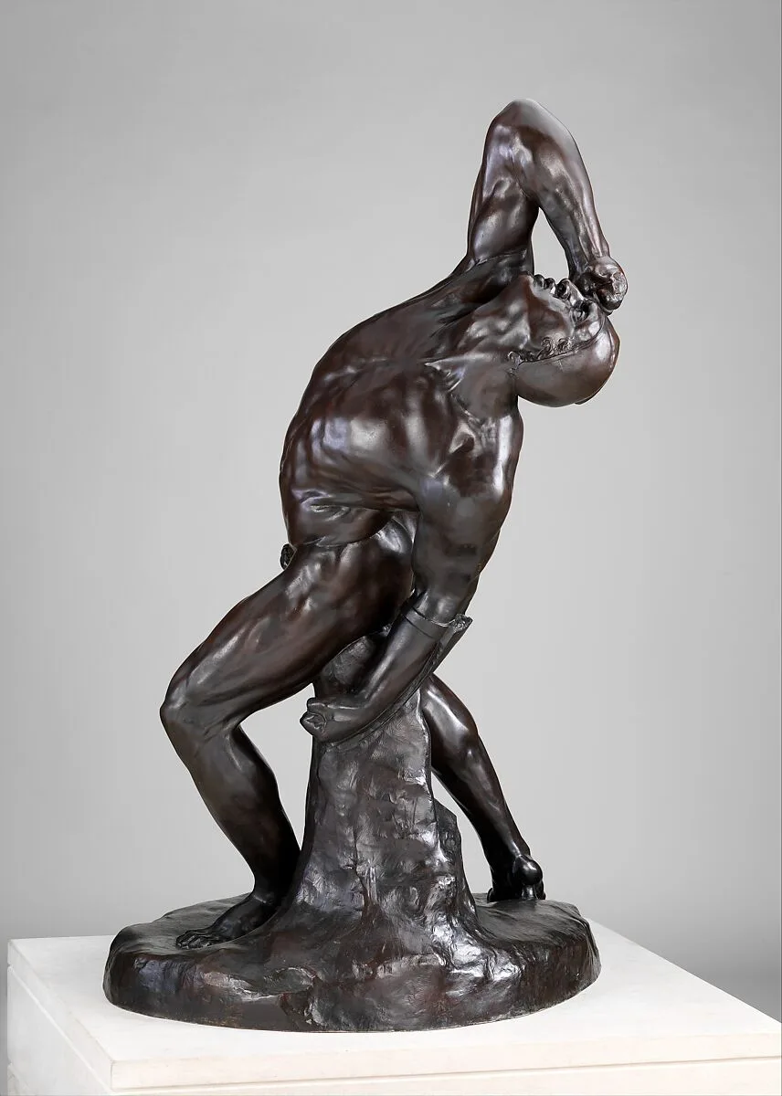 The Falling Gladiator — William Rimmer