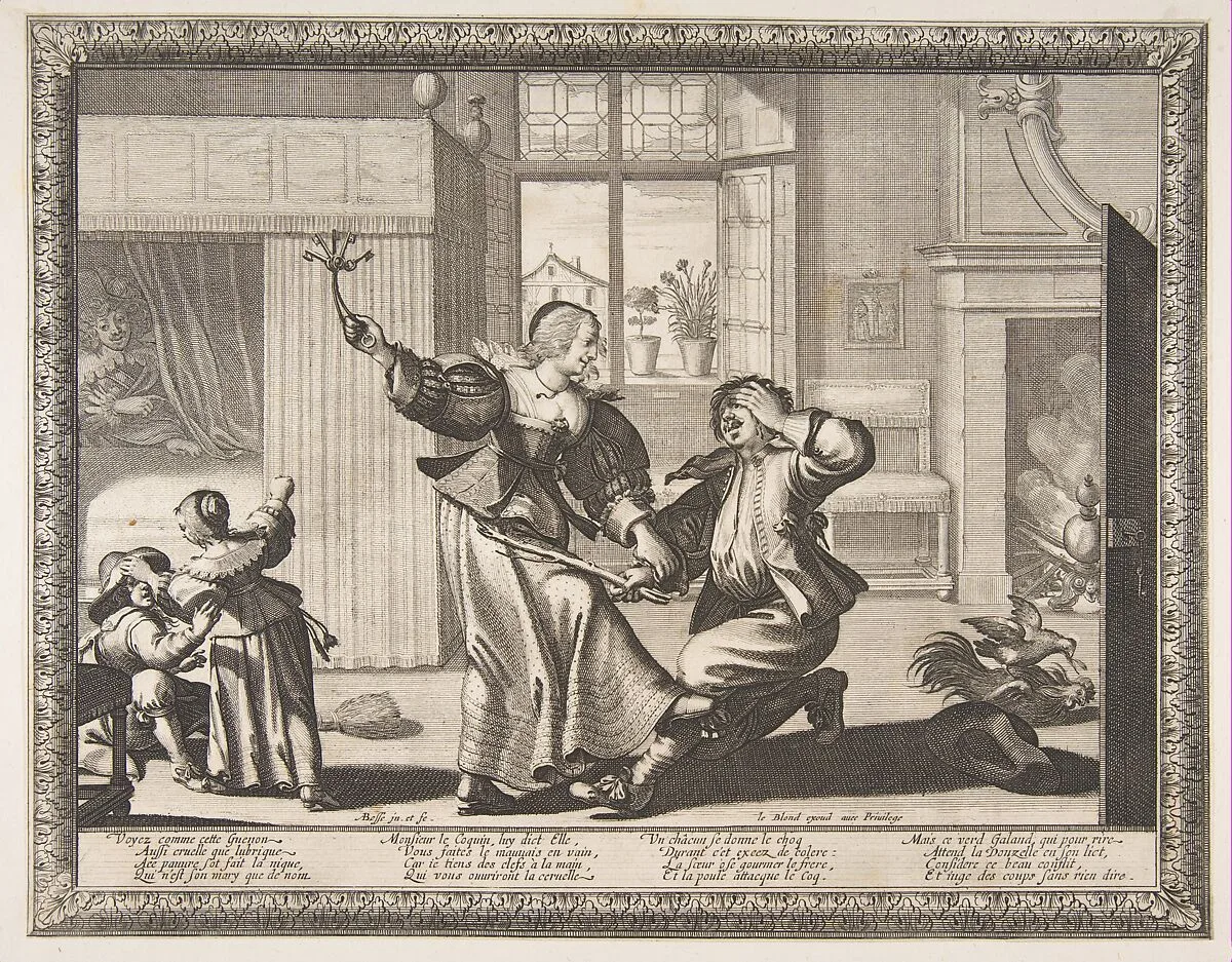Husband-Beater — Abraham Bosse|Jean I Leblond
