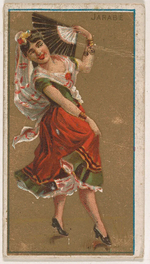 Jarabe, from National Dances (N225, Type 1) issued by Kinney Bros. — Kinney Brothers Tobacco Company