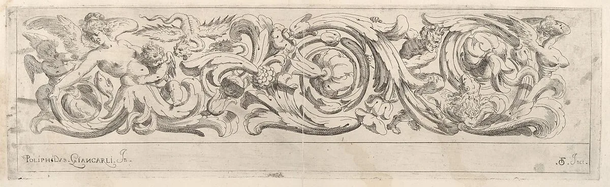 Disegni Varij di Polifilo Zancarli (Friezes) — Polifilo Giancarli|Odoardo Fialetti