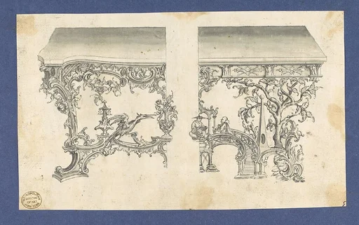 Frames for Marble Slabs, in Chippendale Drawings, Vol. I