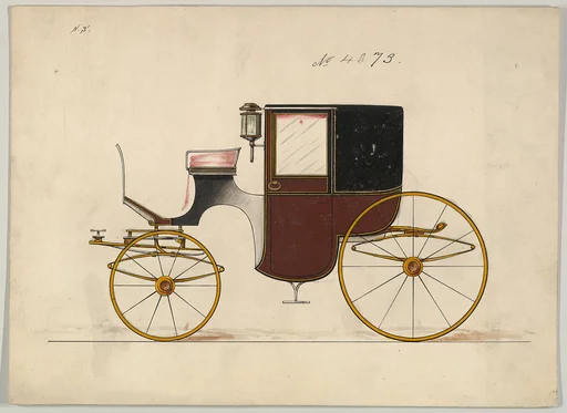 Design for Brougham, no. 4073