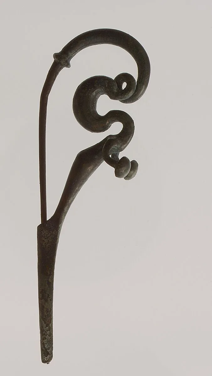 S-Shaped Brooch — Unknown