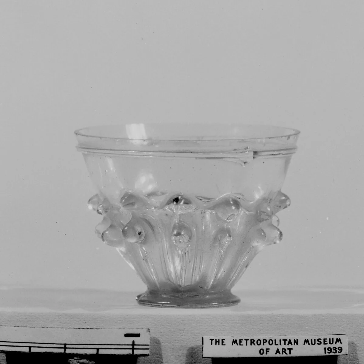 Wineglass fragment — Unknown