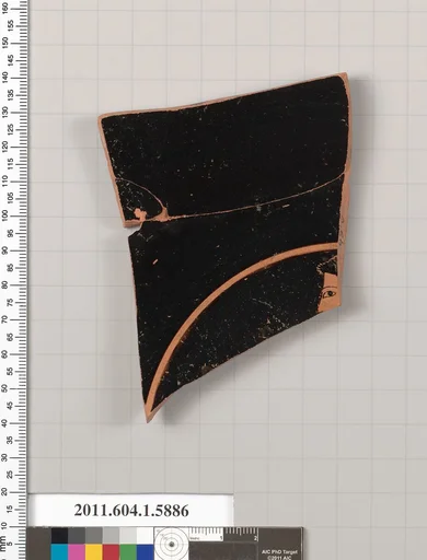 Terracotta fragment of a kylix (drinking cup)