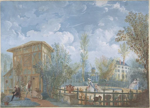 Figures in a Garden