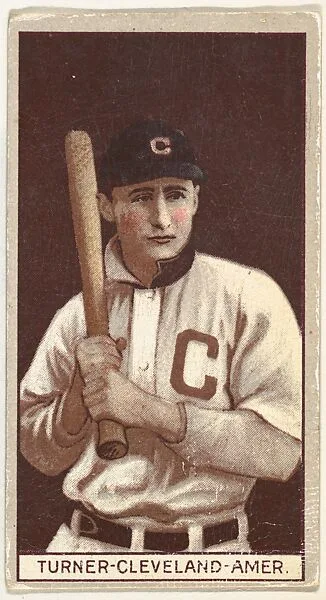 Terrence Turner, Cleveland, American League, from the Brown Background series (T207) for the American Tobacco Company — American Tobacco Company