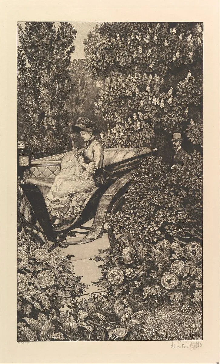 First Encounter (from the series A Love) — Wilhelm Felsing|Max Klinger