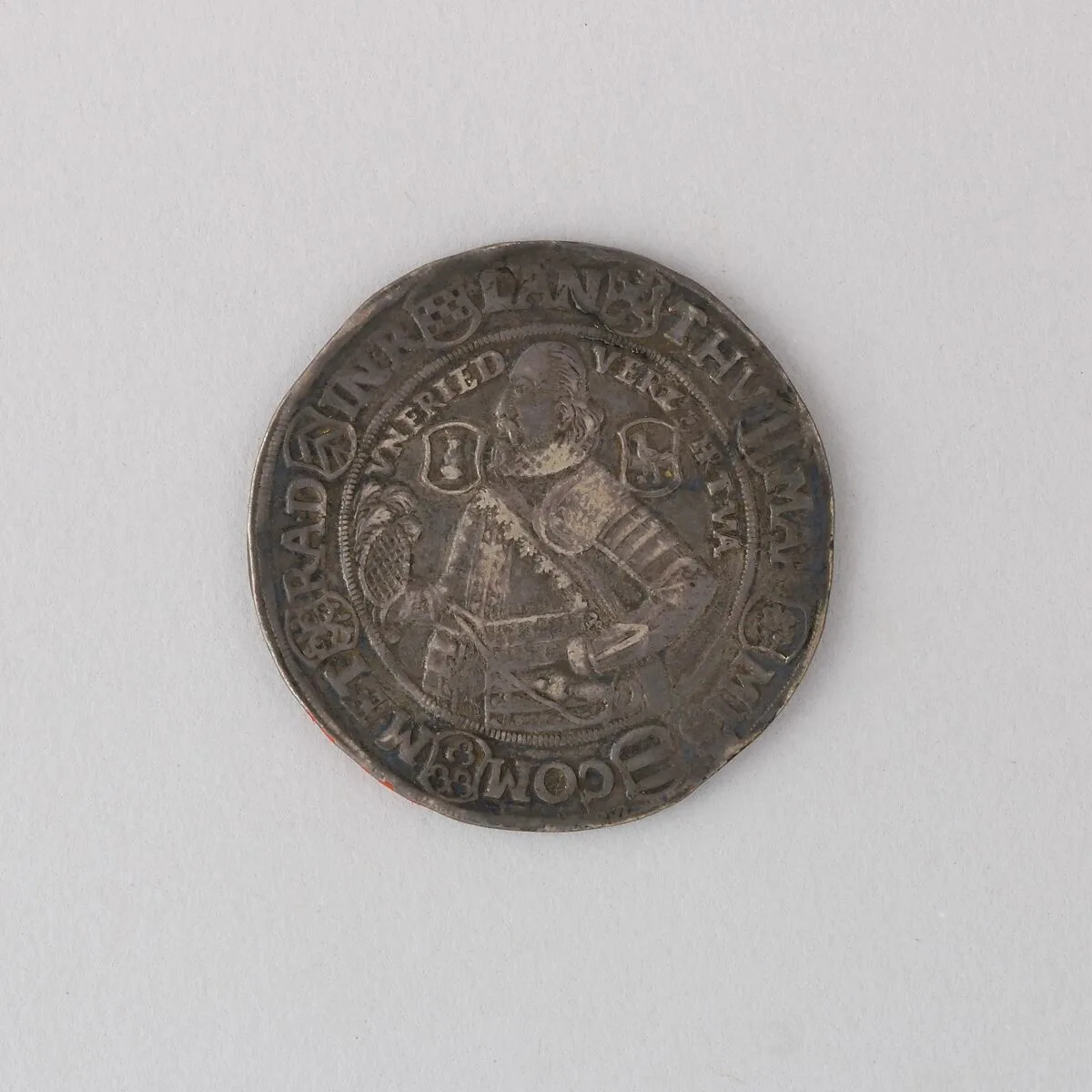 Coin (Thaler) Showing John Casimir and John Ernest — Unknown