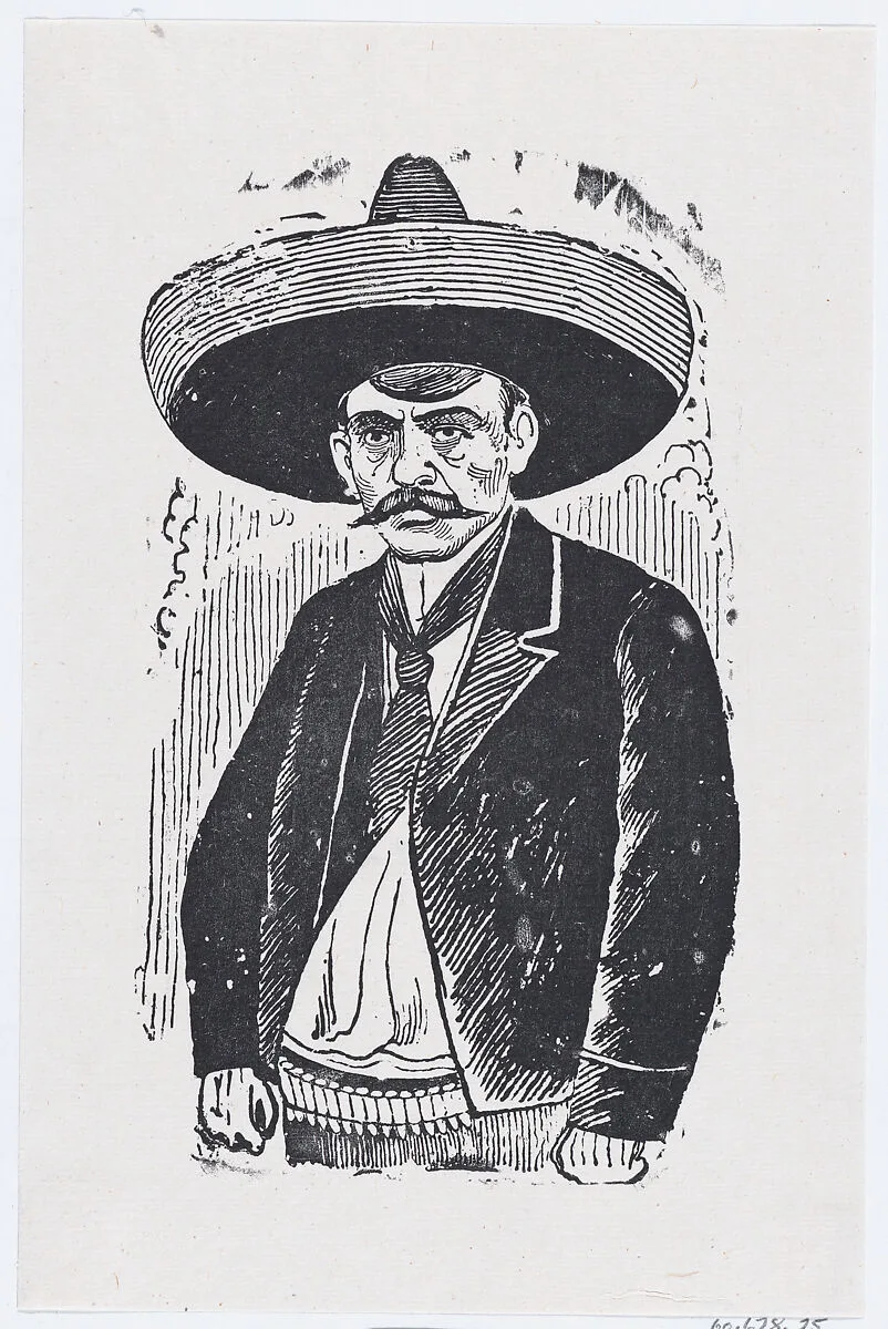 Emiliano Zapata — José Sanchez|José Guadalupe Posada