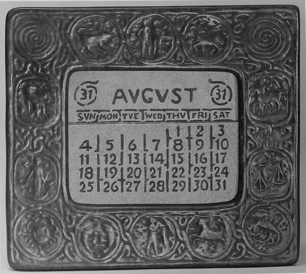 Calendar — Louis C. Tiffany|Tiffany Studios