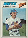 Craig Swan, New York Mets — Topps Chewing Gum Company
