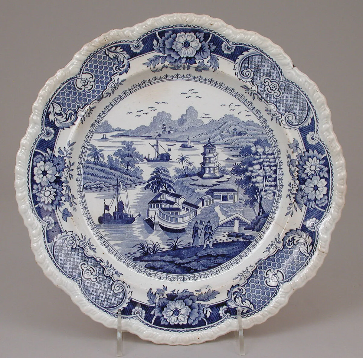 Plate — John & William Ridgway