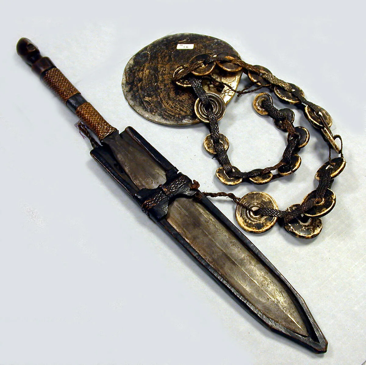 Knife and Scabbard — Unknown