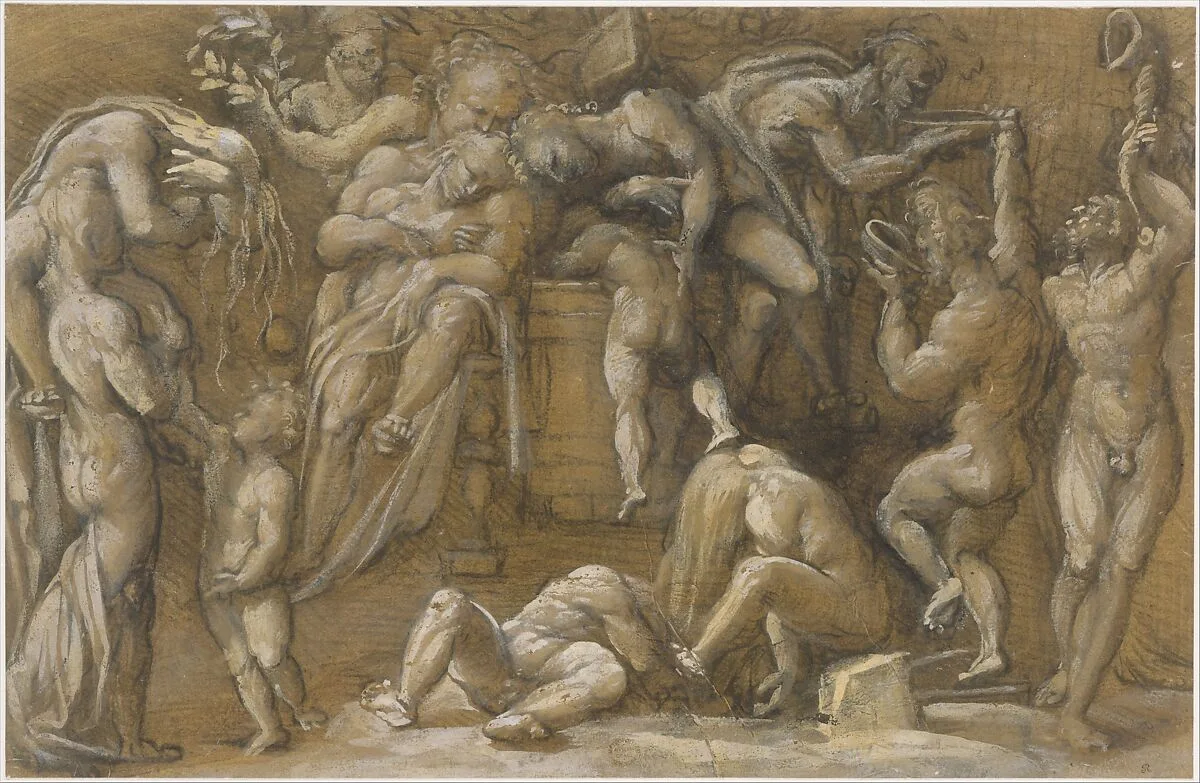 Bacchanalian Scene — Amico Aspertini
