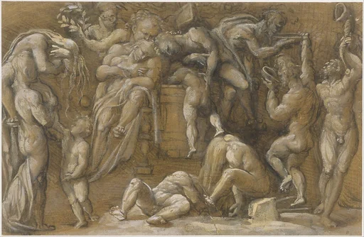 Bacchanalian Scene