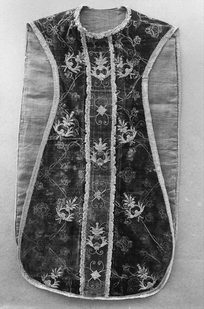 Chasuble with Pomegranate Design — Unknown