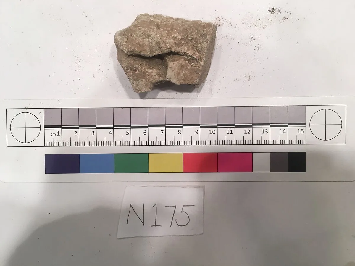 Stucco Fragment — Unknown