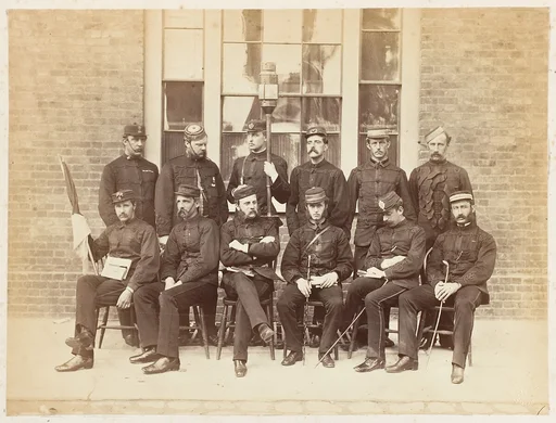[Officers at the School of Military Engineering, Chatham]