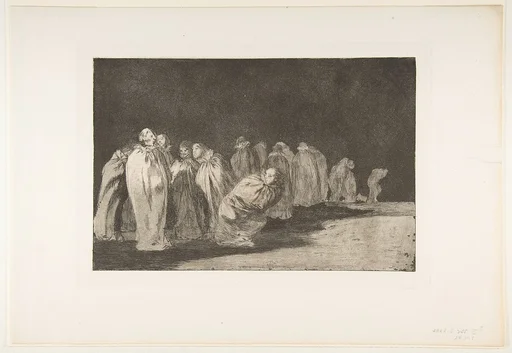 'Men in Sacks' from the 'Disparates' (Follies / Irrationalities)