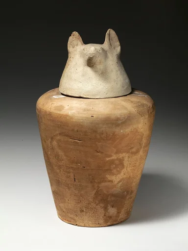 Canopic jar of Tetinakht: Duamutef