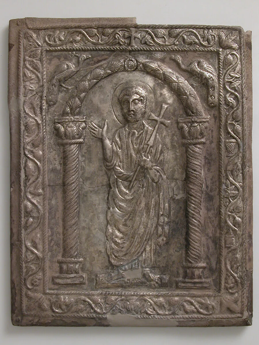 Plaque with Saint Peter — Unknown