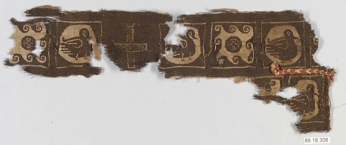 Band with Cross and Short-legged Aquatic Birds — Unknown