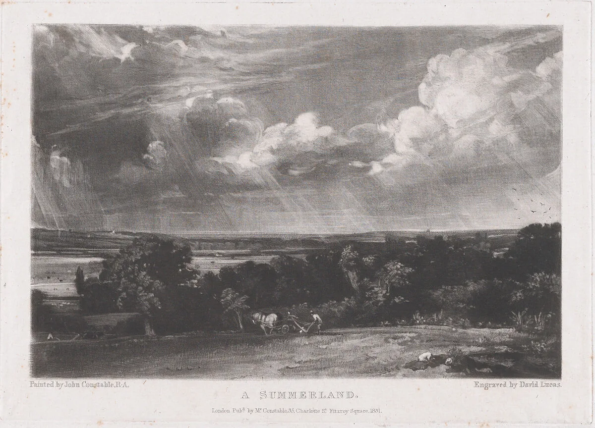 A Summerland — David Lucas|John Constable