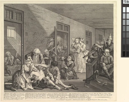 A Rake's Progress, Plate 8