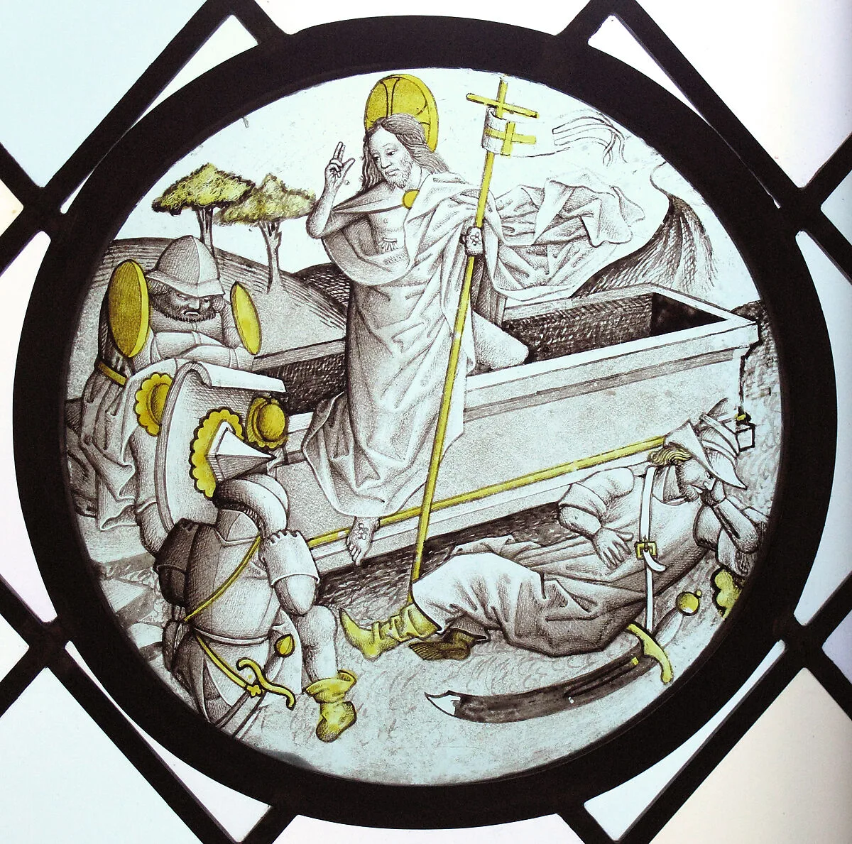 Roundel with the Resurrection — Unknown