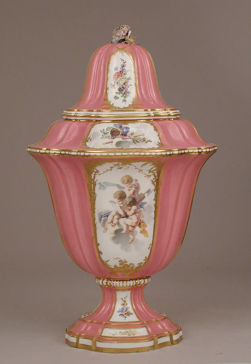 Vase (vase Boileau) (part of a set) — Sèvres Manufactory