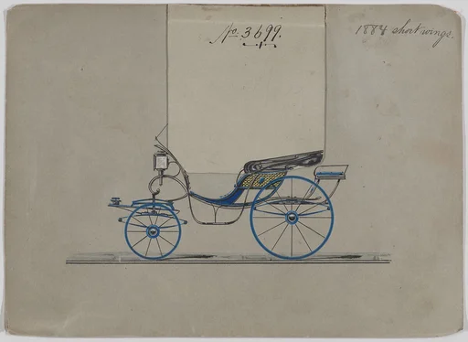 Design for Pony Phaeton, no. 3699