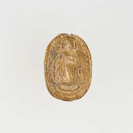 Scarab Inscribed with the Throne Name of Ahmose