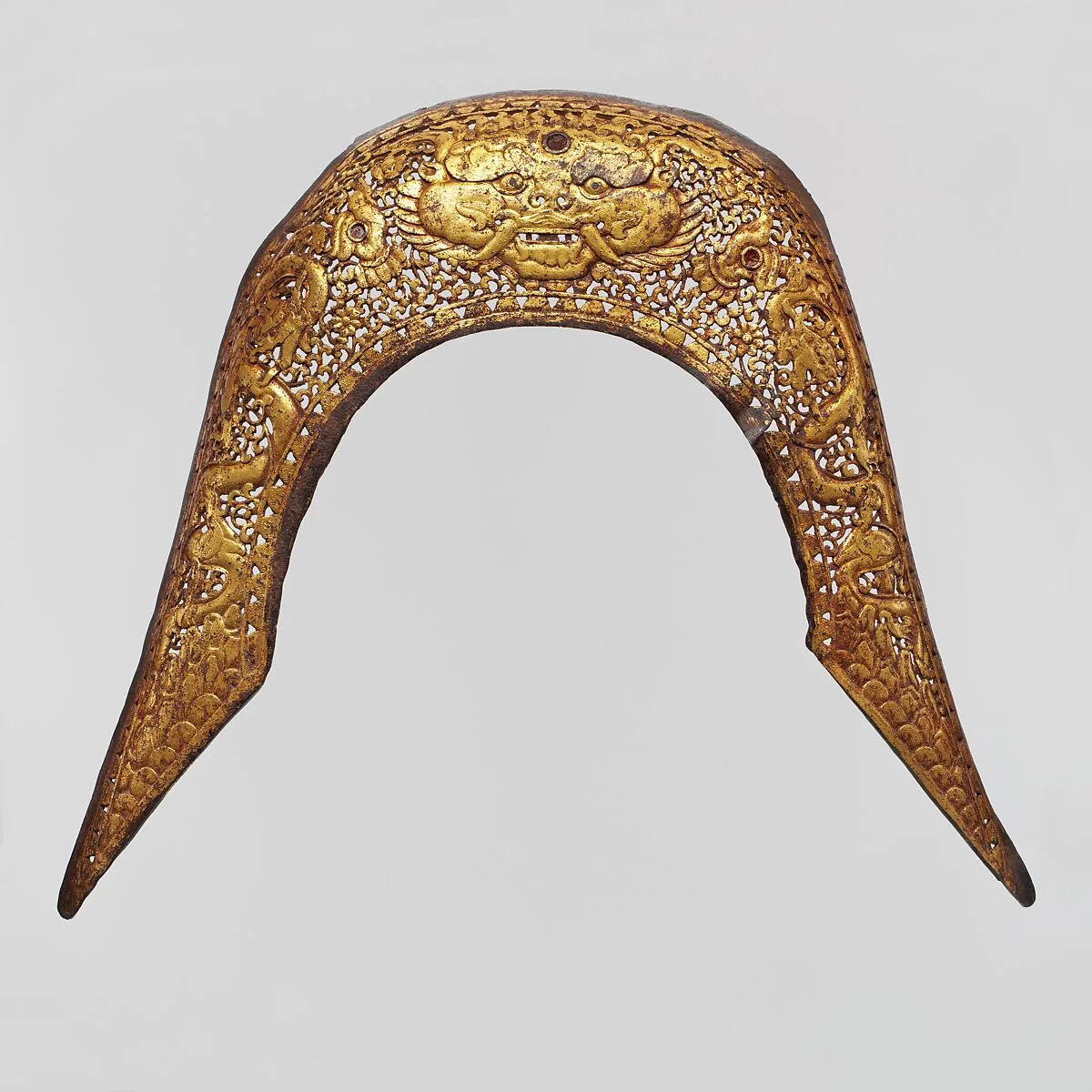 Pommel Plate from a Saddle — Unknown