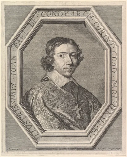Jean-Francois-Paul de Gondy, coadjuteur de l'archeveque de Paris, futur cardinal de Retz