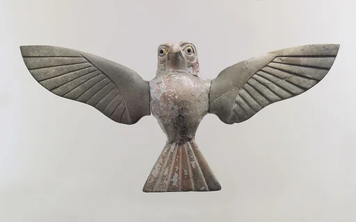 Furniture plaque: hawk