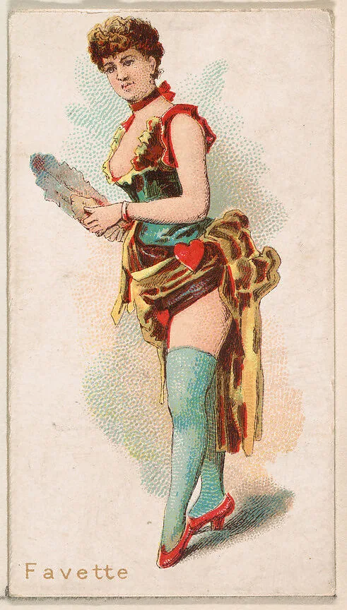 Favette, from the Ballet Queens series (N182) issued by Wm. S. Kimball & Co. — William S. Kimball & Company